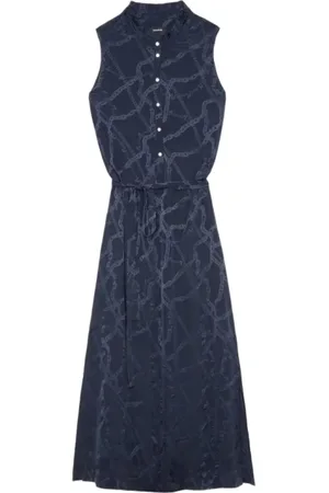 Zadig & Voltaire Dames, Jurken, Blauw, Maat: S