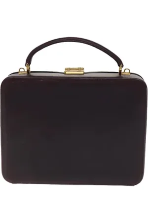 Gucci Dames, Pre-owned, Paars, Maat: ONE Size Leer