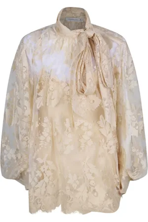 ZIMMERMANN Dames, Blouses & Shirts, , Maat: S Katoen