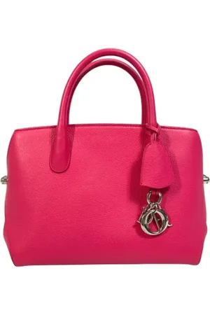 Dior Dames, Pre-owned, Roze, Maat: ONE Size Leer