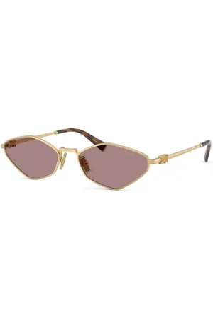 Miu Miu Dames, Accessoires, Geel, Maat: 56 MM