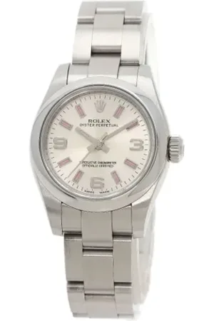 Rolex Dames, Pre-owned, Grijs, Maat: ONE Size