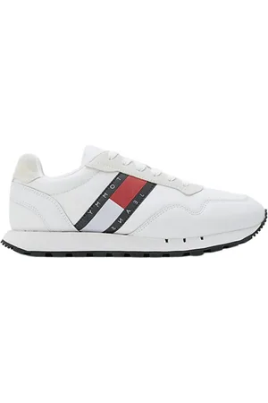 Tommy Hilfiger Heren, Schoenen, Wit, Maat: 45 EU Leer