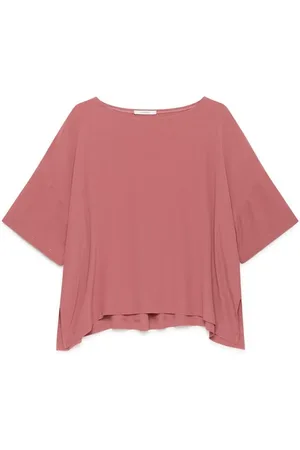 Maliparmi Dames, Blouses & Shirts, Roze, Maat: S Zijde