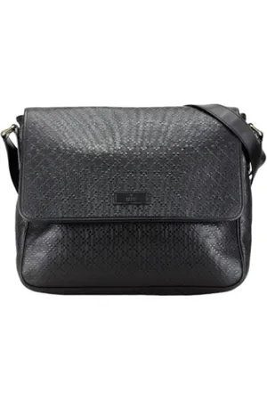 Gucci Unisex, Pre-owned, Zwart, Maat: ONE Size Leer
