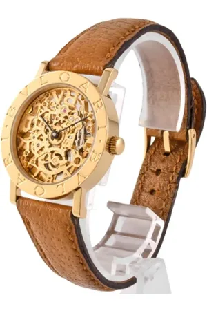Bvlgari Heren, Pre-owned, Geel, Maat: ONE Size