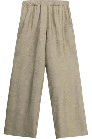 8PM Dames, Broeken, Groen, Maat: M Viscose