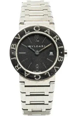 Bvlgari Dames, Pre-owned, Grijs, Maat: ONE Size Zijde