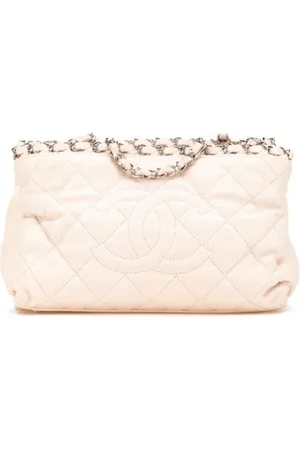 CHANEL Dames, Pre-owned, Bruin, Maat: ONE Size Leer