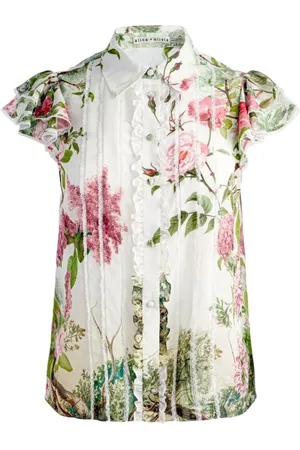 ALICE+OLIVIA Dames, Blouses & Shirts, Veelkleurig, Maat: XS