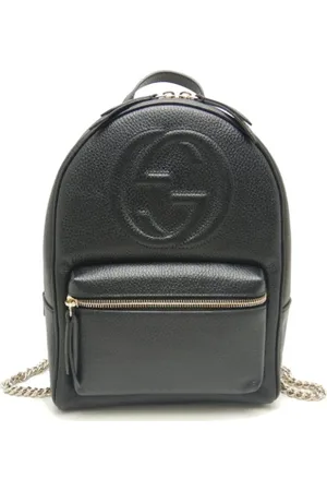 Gucci Dames, Pre-owned, Zwart, Maat: ONE Size Leer