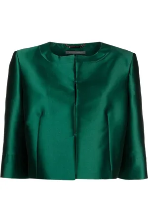 Alberta Ferretti Dames, Jassen, Groen, Maat: M