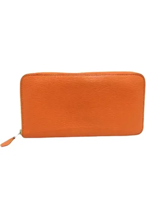 Hermès Unisex, Pre-owned, Oranje, Maat: ONE Size Leer