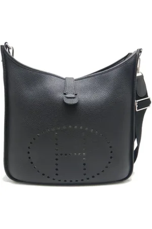 Hermès Dames, Pre-owned, Zwart, Maat: ONE Size Leer