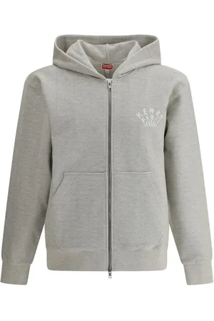 Kenzo Heren, Sweatshirts & Hoodies, Grijs, Maat: XL Katoen
