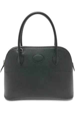 Hermès Dames, Pre-owned, Zwart, Maat: ONE Size Leer