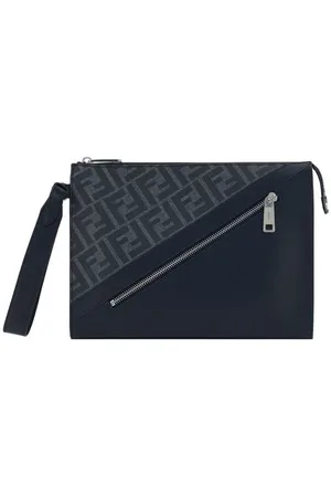 Fendi Heren, Tassen, Zwart, Maat: ONE Size