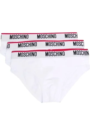 Moschino Heren, Ondergoed, Wit, Maat: 2XL Katoen