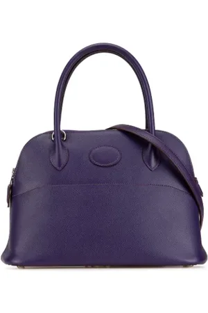 Hermès Dames, Pre-owned, Paars, Maat: ONE Size Leer