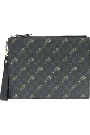 Gucci Heren, Accessoires, Zwart, Maat: ONE Size Leer