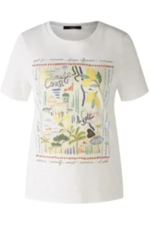 Oui Dames, Tops, Wit, Maat: XL