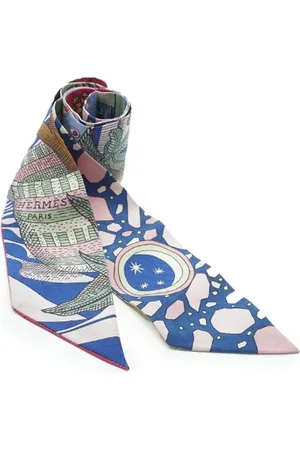 Hermès Dames, Pre-owned, Veelkleurig, Maat: ONE Size Zijde