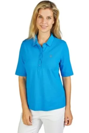Rabe Dames, Tops, Blauw, Maat: L