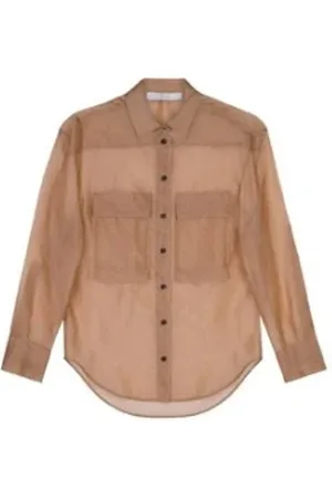 TELA Dames, Blouses & Shirts, , Maat: S Polyamide