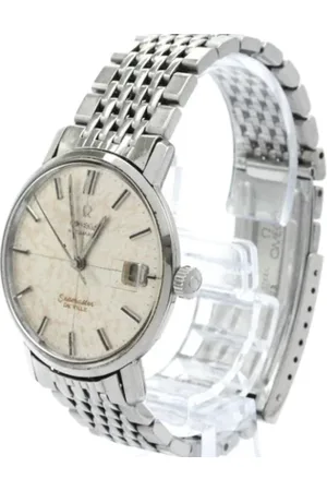 Omega Heren, Pre-owned, Grijs, Maat: ONE Size