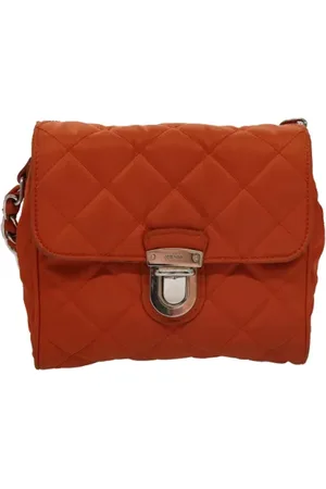 Prada Dames, Pre-owned, Oranje, Maat: ONE Size Synthetisch
