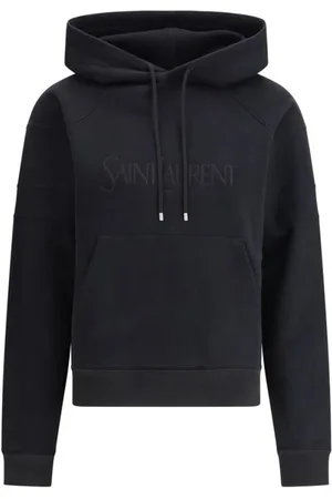 Saint Laurent Dames, Sweatshirts & Hoodies, Zwart, Maat: S