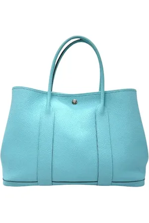Hermès Dames, Pre-owned, Blauw, Maat: ONE Size Leer