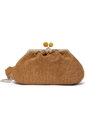 Max Mara Dames, Tassen, Bruin, Maat: ONE Size Leer