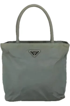 Prada Dames, Pre-owned, Groen, Maat: ONE Size Nylon
