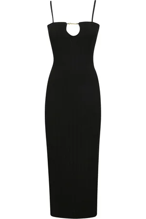 Jacquemus Dames, Jurken, Zwart, Maat: M Viscose