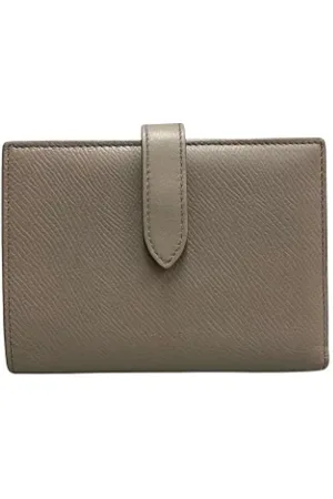 Céline Dames, Pre-owned, Grijs, Maat: ONE Size Leer