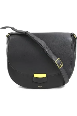 Céline Dames, Pre-owned, Blauw, Maat: ONE Size Leer