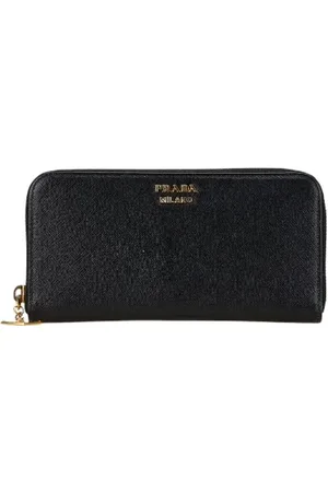 Prada Dames, Pre-owned, Zwart, Maat: ONE Size Leer