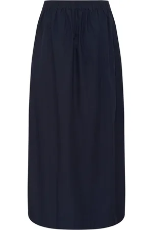 Soaked in Luxury Dames, Rokken, Blauw, Maat: L Katoen