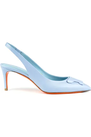santoni Dames, Schoenen, Blauw, Maat: 38 1/2 EU