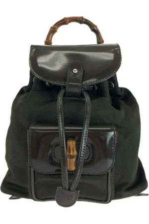 Gucci Dames, Pre-owned, Bruin, Maat: ONE Size Leer