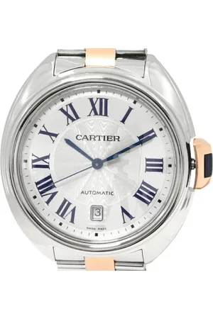Cartier Heren, Pre-owned, Grijs, Maat: ONE Size