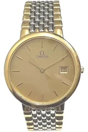 Omega Heren, Pre-owned, Geel, Maat: ONE Size