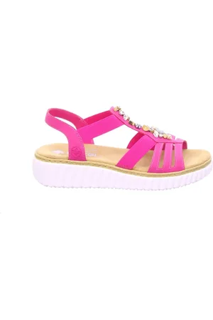 Rieker Dames, Schoenen, Roze, Maat: 39 EU Leer