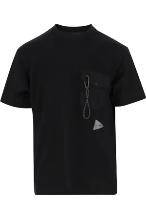 and wander Heren, Tops, Zwart, Maat: M Katoen