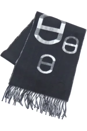 Hermès Dames, Pre-owned, Zwart, Maat: ONE Size Kasjmier