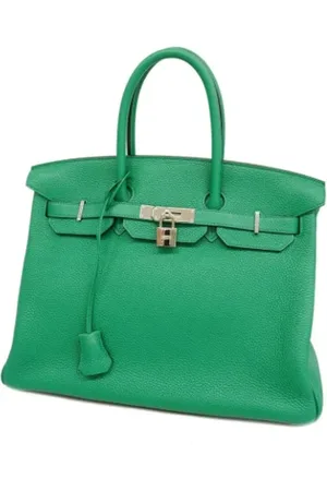 Hermès Dames, Pre-owned, Groen, Maat: ONE Size