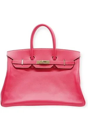 Hermès Dames, Pre-owned, Roze, Maat: ONE Size Leer