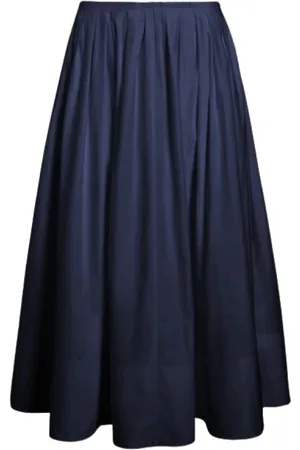 Proenza Schouler Dames, Rokken, Blauw, Maat: L Katoen
