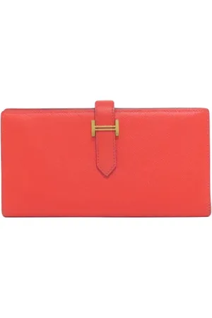 Hermès Dames, Pre-owned, Rood, Maat: ONE Size Leer